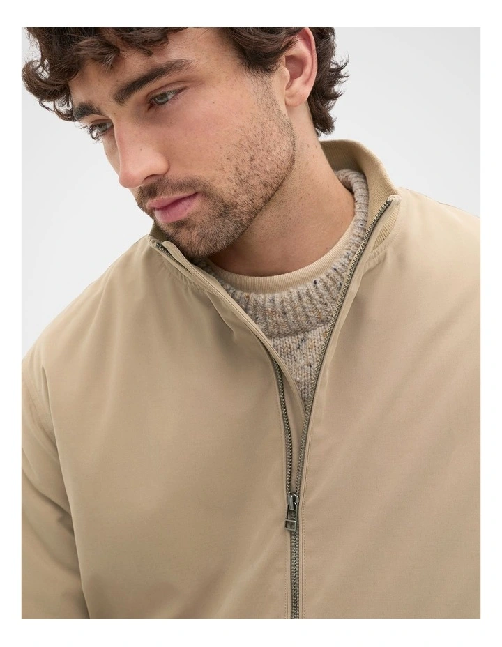 Bomber Jacket in Dark Stone image 2