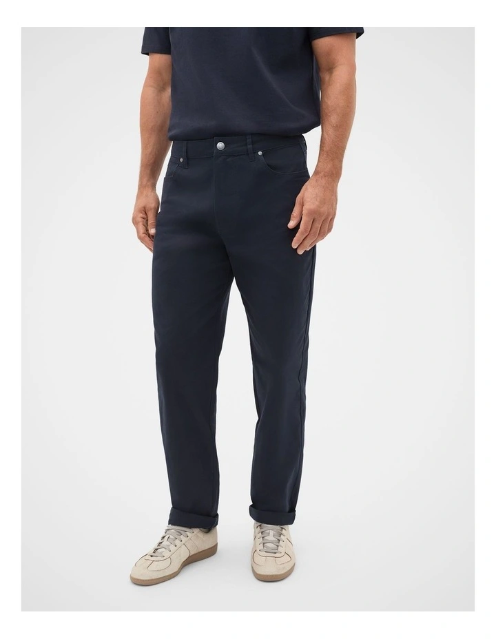 5 Pocket Pant in Midnight Blue image 2
