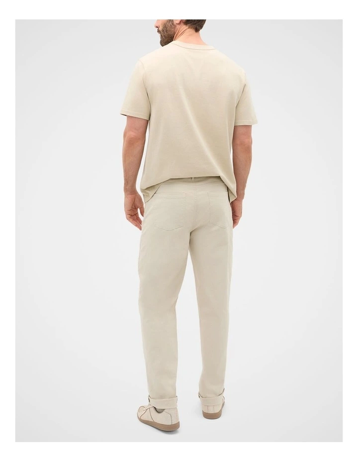 5 Pocket Pant in Cool Stone image 3