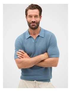 Basket Stitch Polo