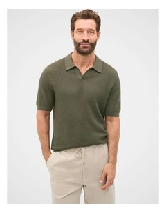 Basket Stitch Polo