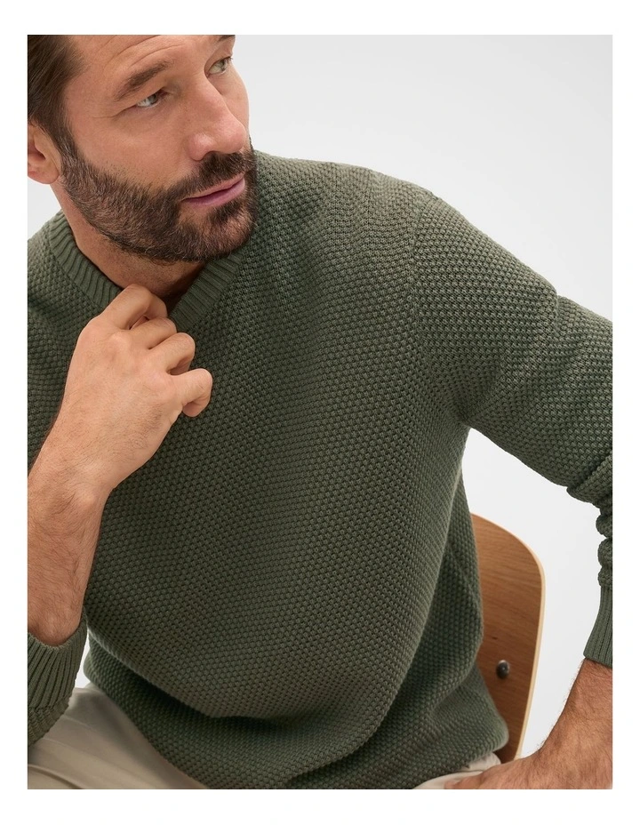 Basket Stitch Crew image 2