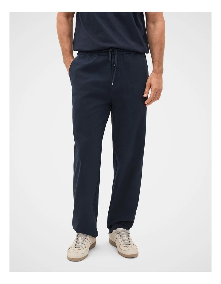 Drawstring Twill Pant image 1