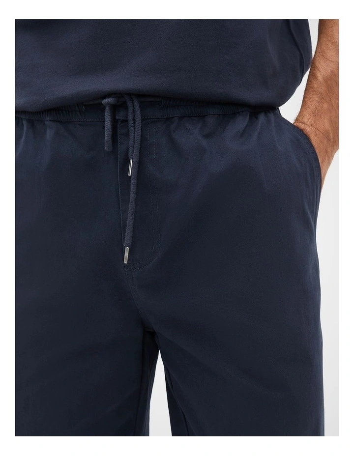 Drawstring Twill Pant image 4