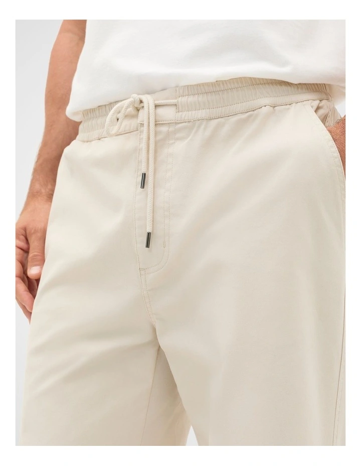 Drawstring Twill Pant image 2