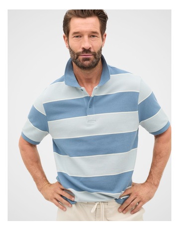 Ocean Blue Stripe colour