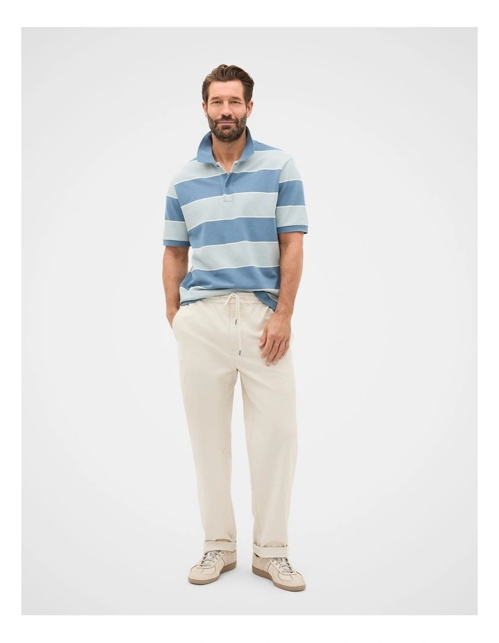 Stripe Pique Polo image 2
