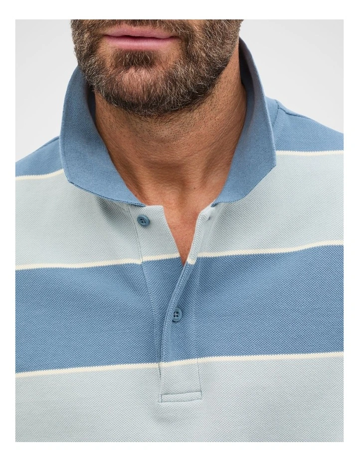 Stripe Pique Polo image 4