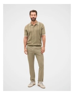 Cotton Rib Polo