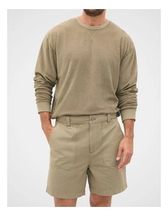 Utility Short in Putty