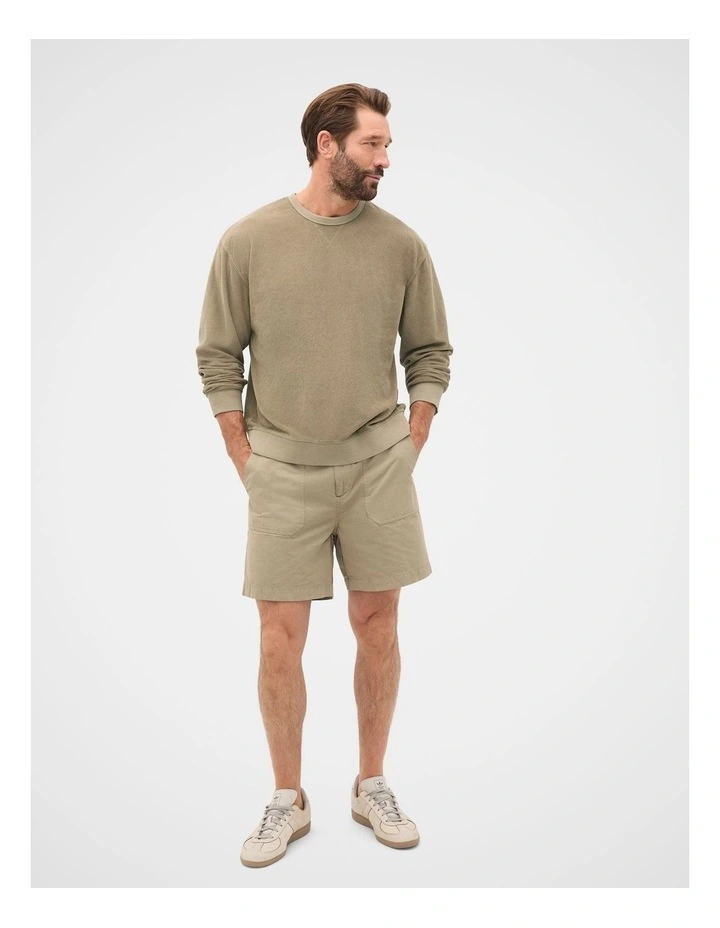 Utility Short in Putty image 3