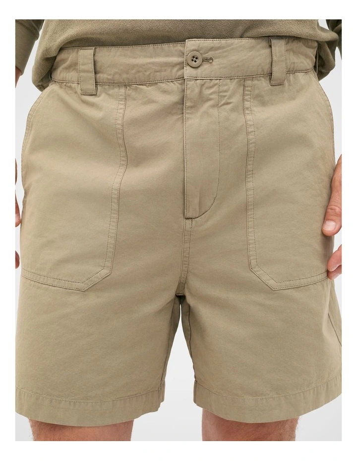 Utility Short in Putty image 4