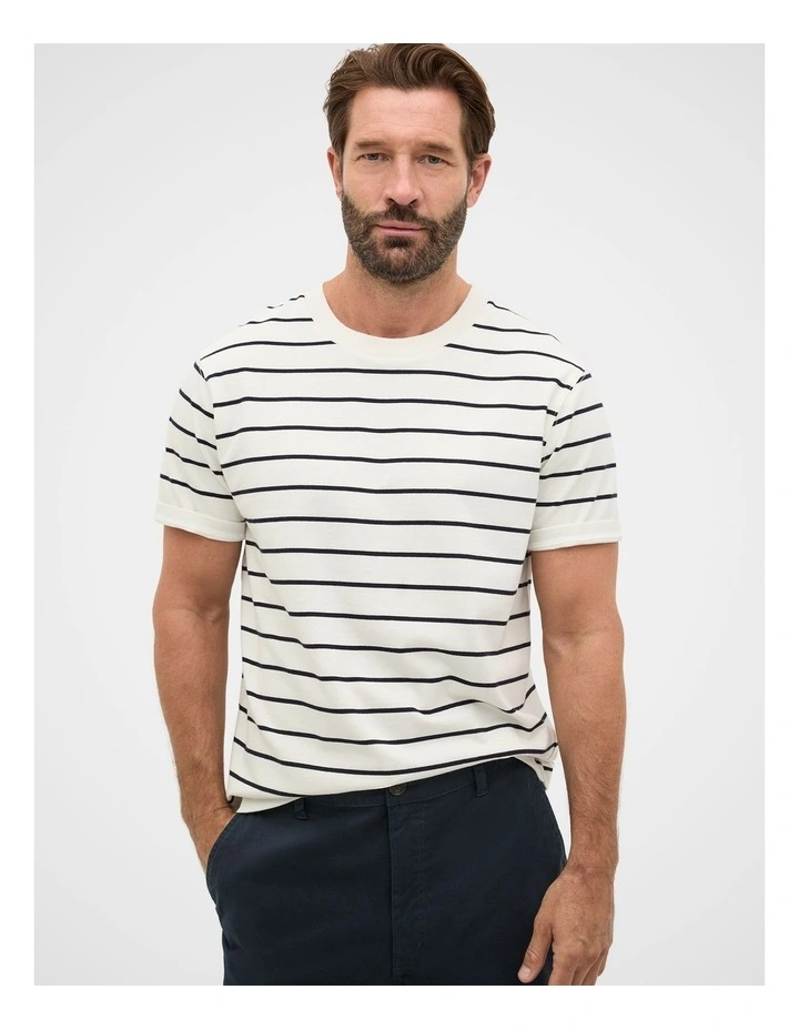 Stripe Crew Tee image 2