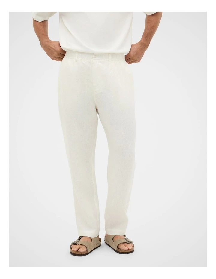 Pull On Linen Pant image 1