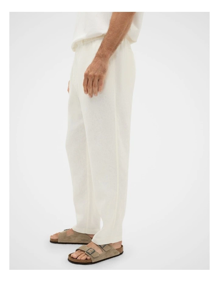 Pull On Linen Pant image 2