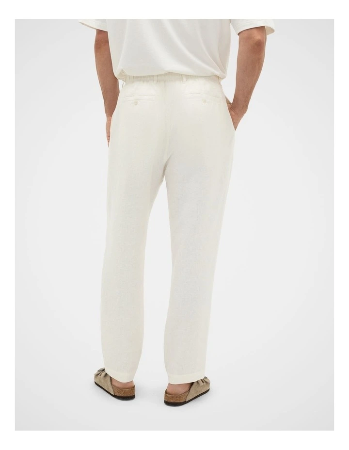 Pull On Linen Pant image 3
