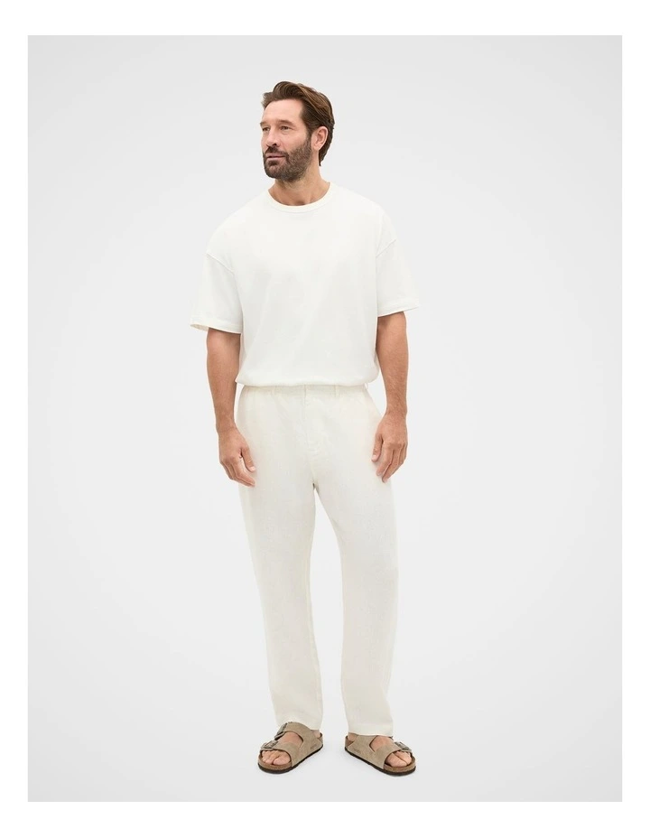 Pull On Linen Pant image 4