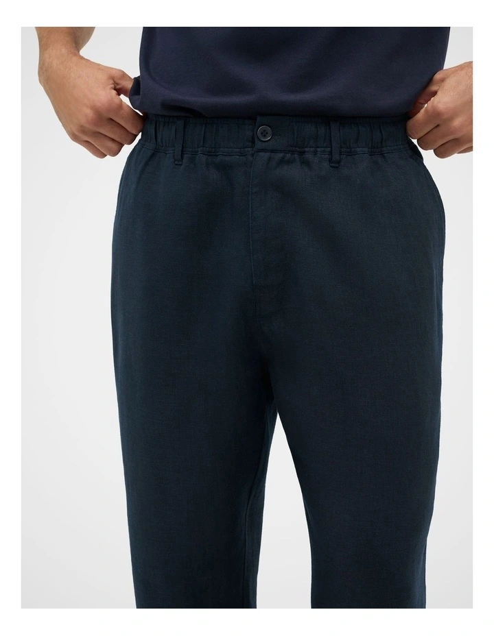 Pull On Linen Pant image 3