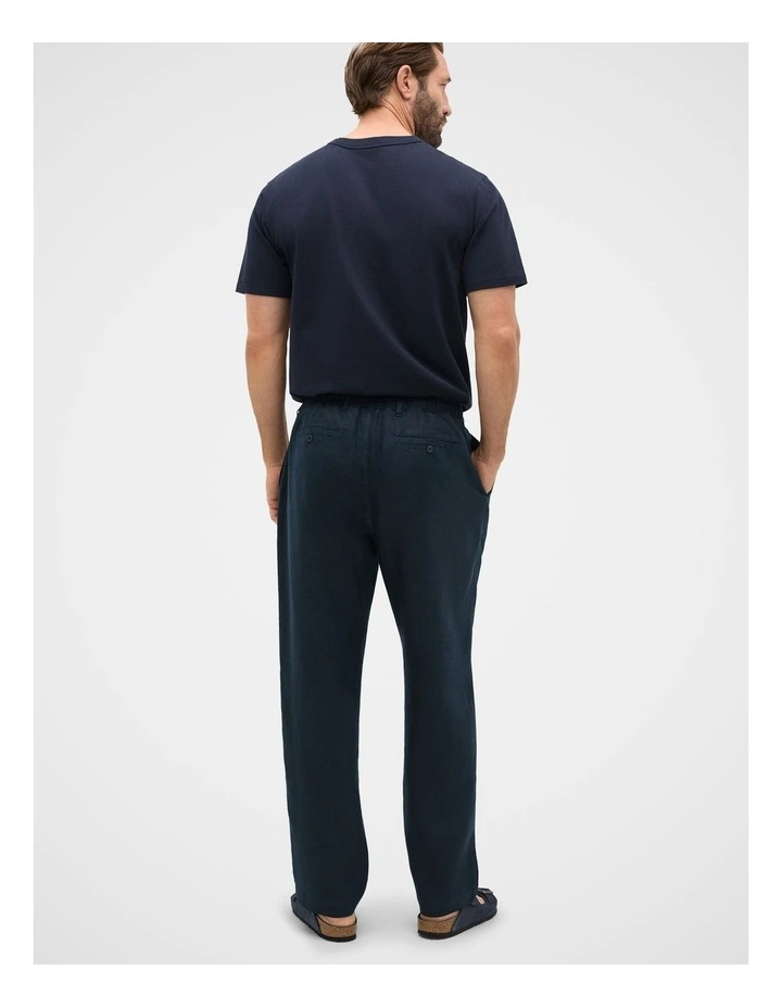 Pull On Linen Pant image 4