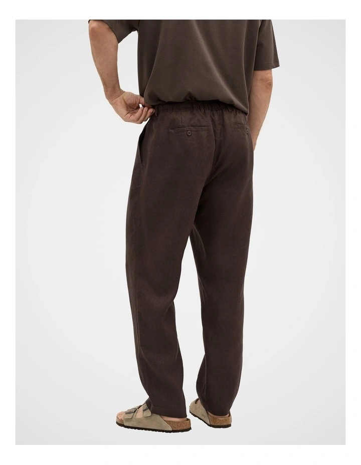 Pull On Linen Pant image 2