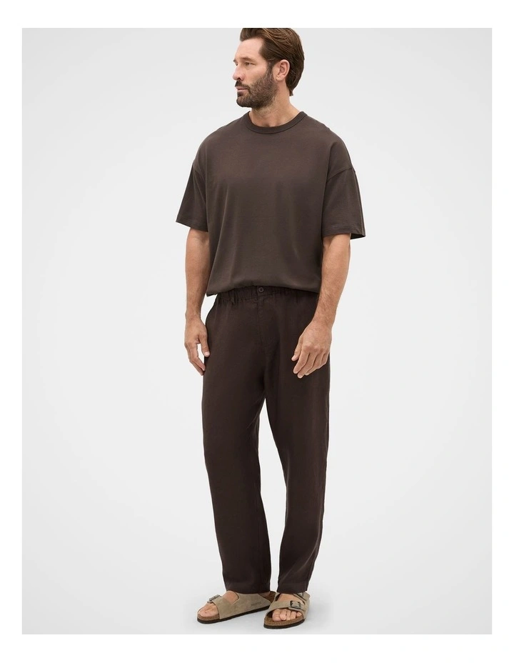 Pull On Linen Pant image 4
