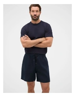 Pull On Linen Short