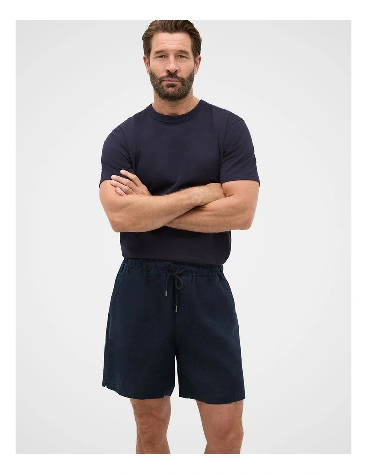 Pull On Linen Short image 1
