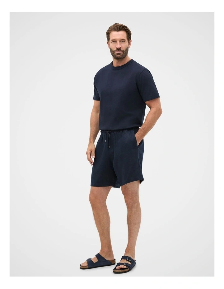 Pull On Linen Short image 2