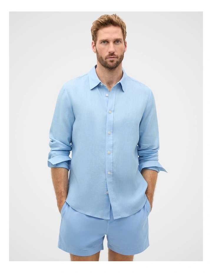 L/S Linen Shirt in image 2