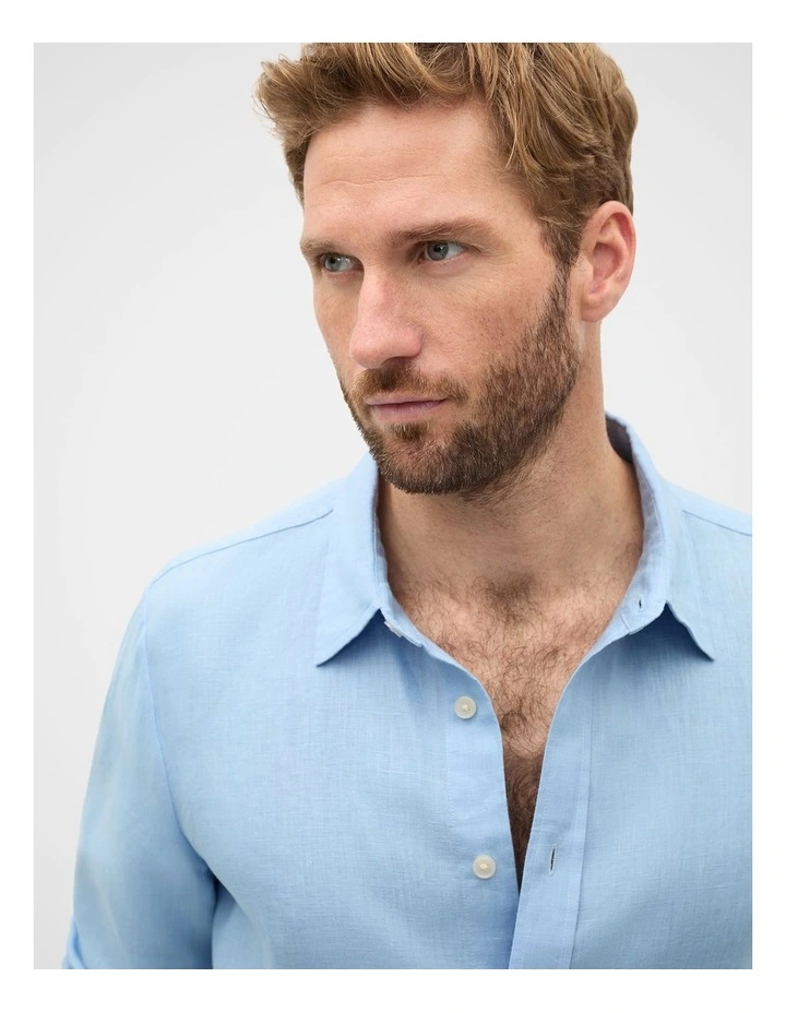 L/S Linen Shirt in image 3
