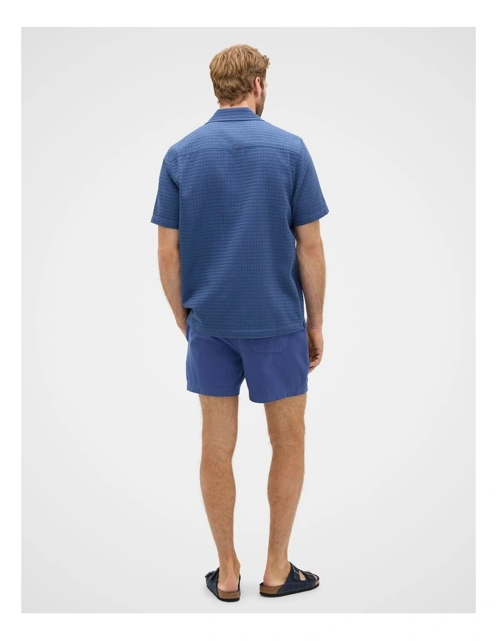 Short Sleeve Self Check Shirt in image 4