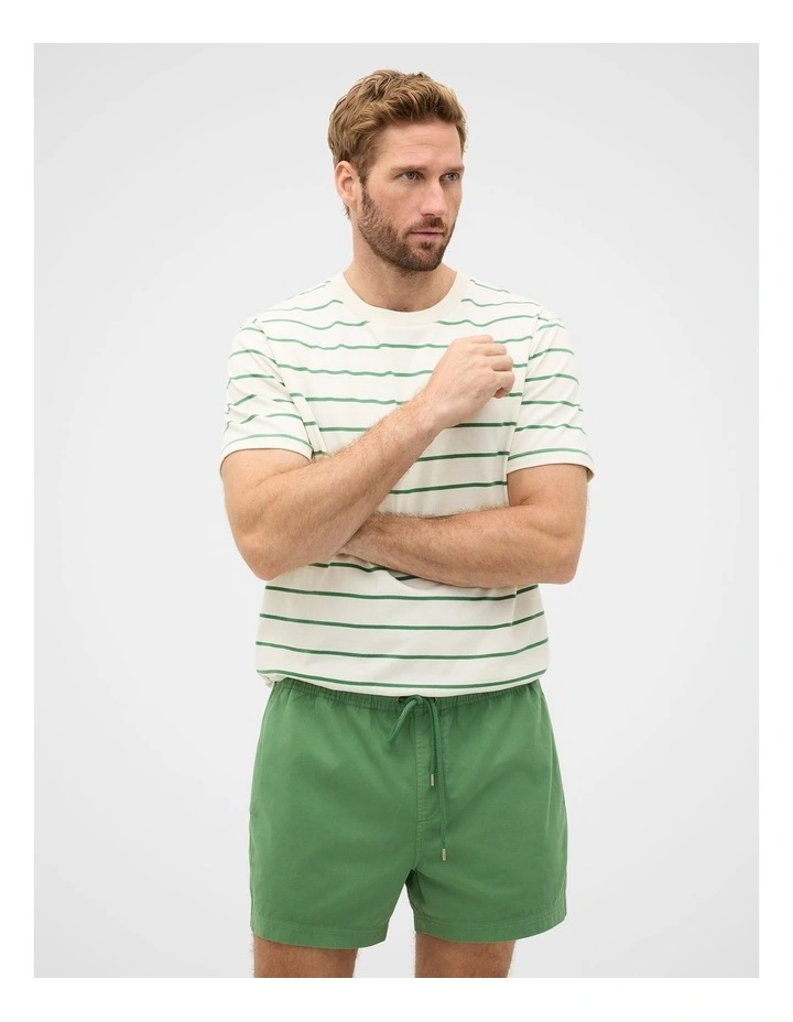 Stripe Crew Tee in image 1