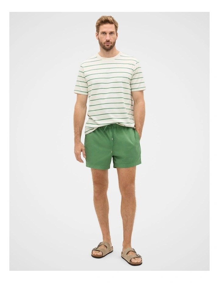 Stripe Crew Tee in image 2