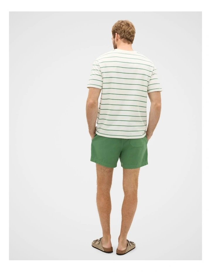 Stripe Crew Tee in image 4