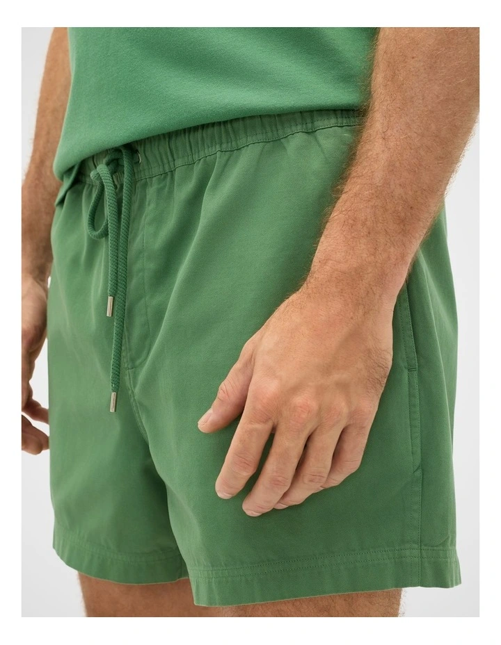 Pull On Drill Short in Seagrass image 3
