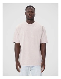 The Del Sur Tee in Dusty Pink