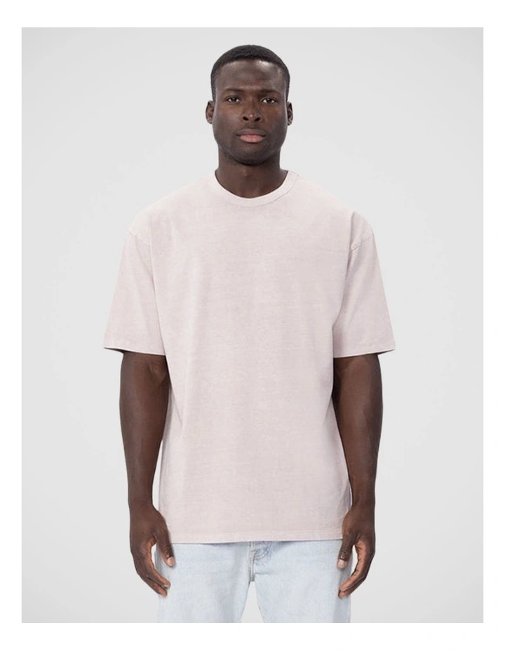 The Del Sur Tee in Dusty Pink image 1