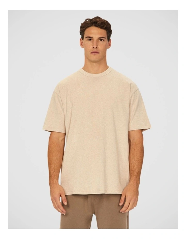 The Del Sur Tee - Wheat Melange image 1