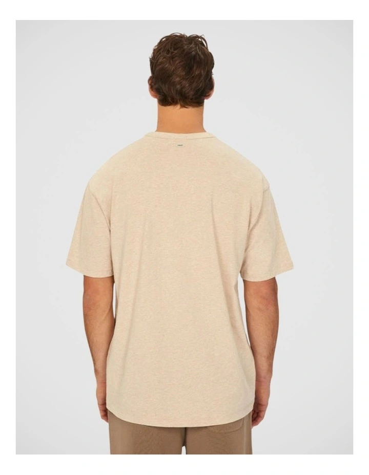 The Del Sur Tee - Wheat Melange image 2