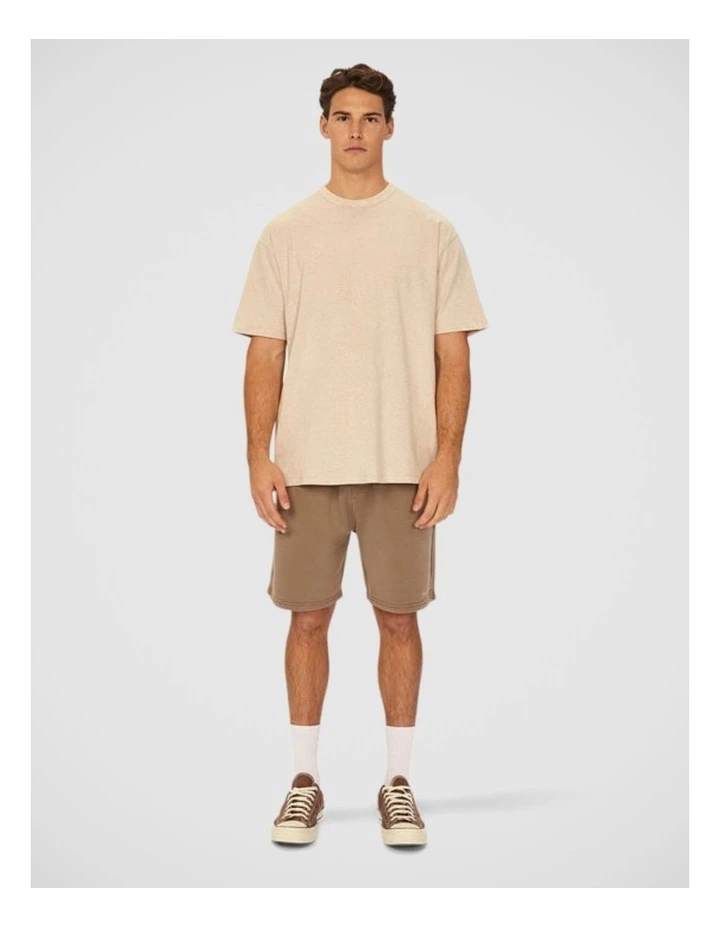 The Del Sur Tee - Wheat Melange image 3