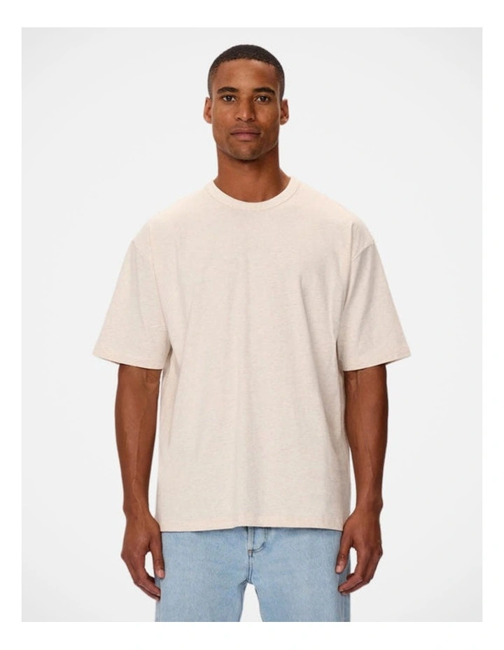 The Del Sur Tee in Barley Marle image 1