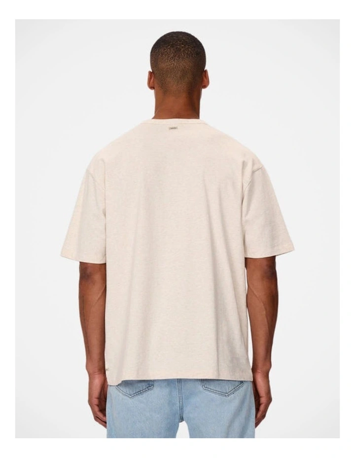 The Del Sur Tee in Barley Marle image 2