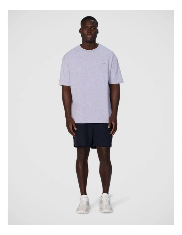 The Newport Tee in Grey Heather image 3