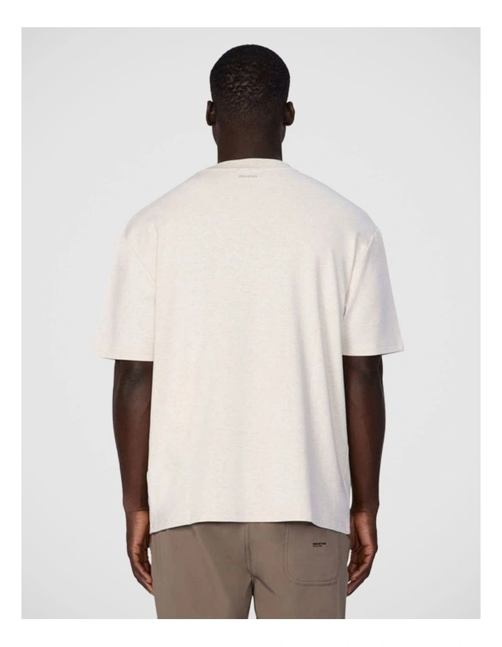 The Newport Tee - Chalk Marle image 2
