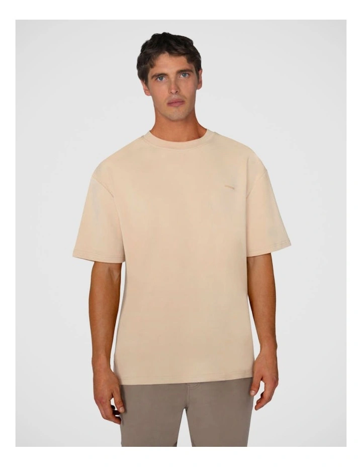The Newport Tee - Camel image 1