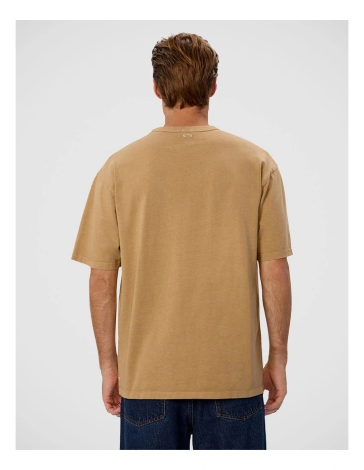 The Del Sur Tee in Curry image 2