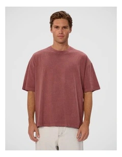 The Del Mar Tee - Oxblood