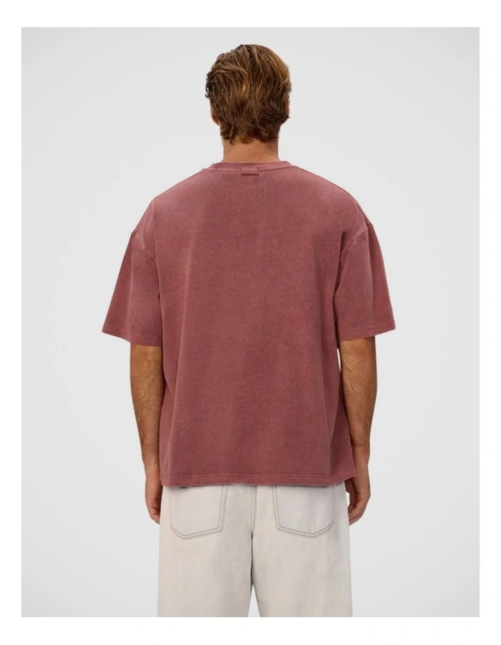 The Del Mar Tee - Oxblood image 2