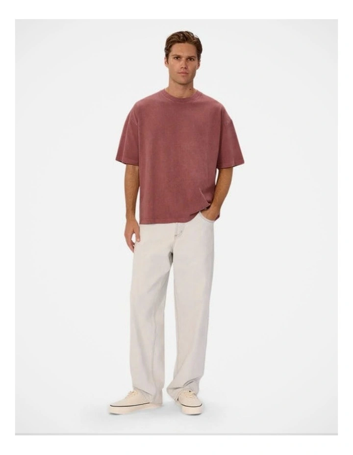 The Del Mar Tee - Oxblood image 3