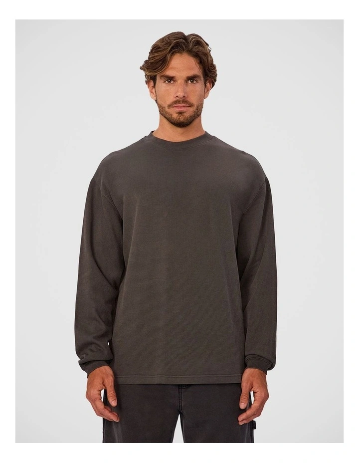 The Marlon Long Sleeve Tee - Onyx image 1